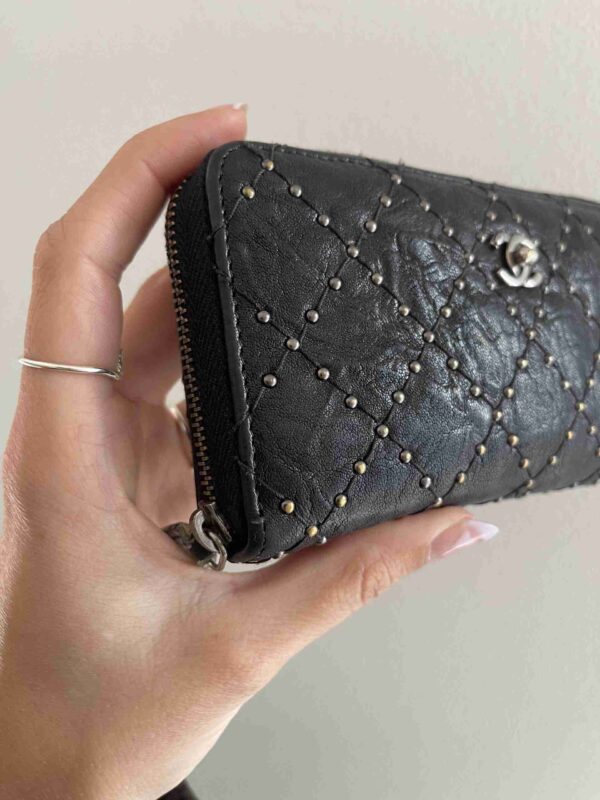 Chanel Paris Dallas studded wallet - Image 4